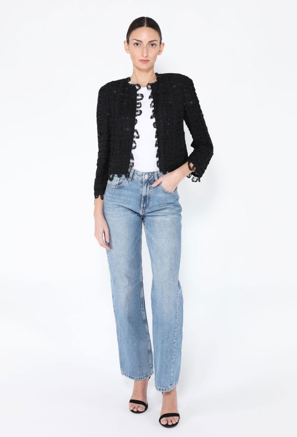 Chanel S/S 2000 Lace Ribbon Jacket - 4