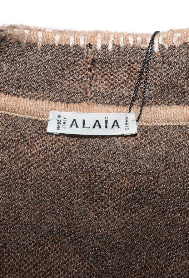 Alaïa ICONIC F/W 1991 Oversized Leopard Cardigan - 8