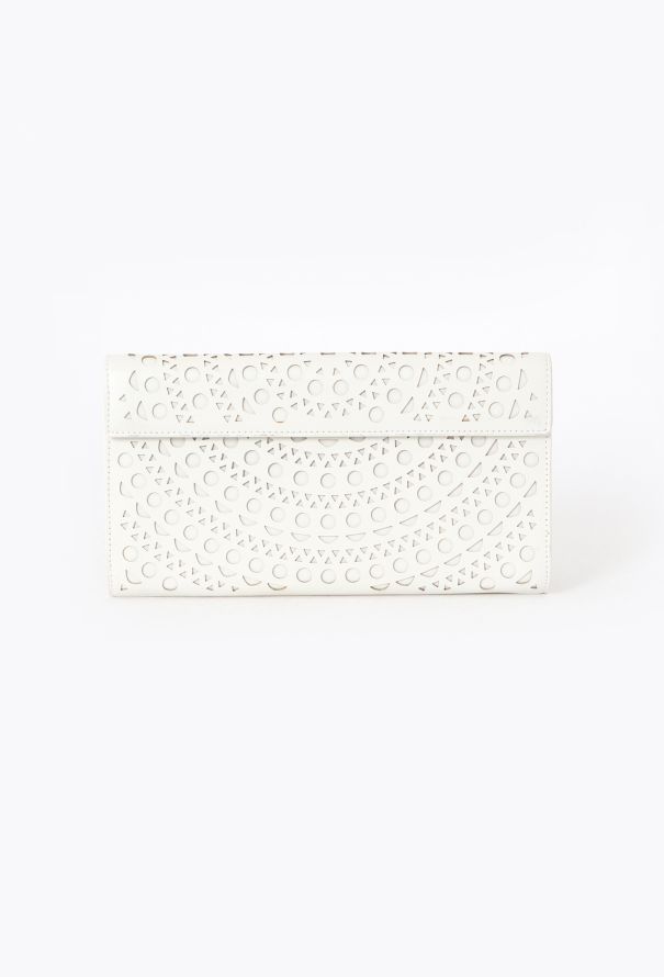 Alaïa Laser Cut Vienne Clutch - 1