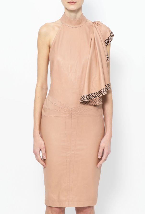 Alaïa ULTRA RARE 1981 Studded Leather Dress - 4