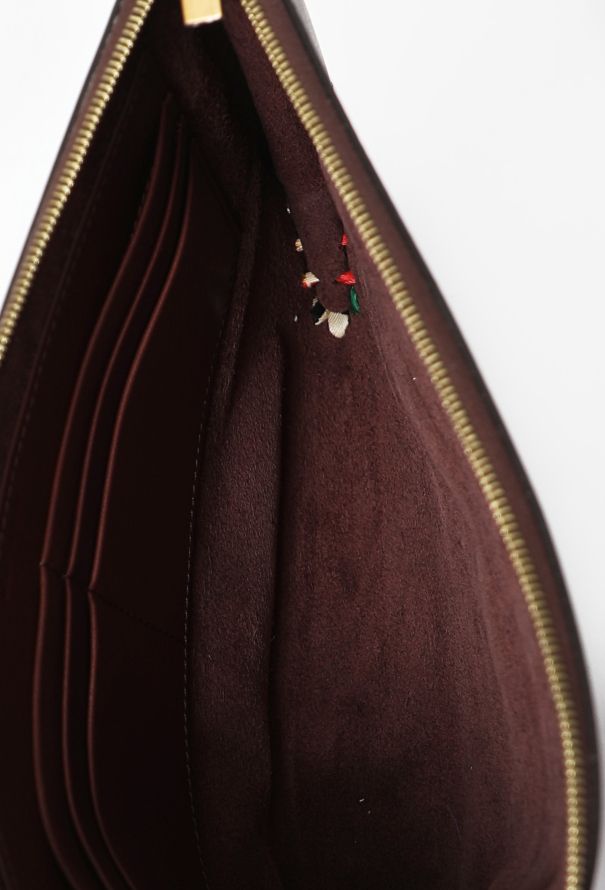 Céline Silk Scarf Trim Clutch - 12