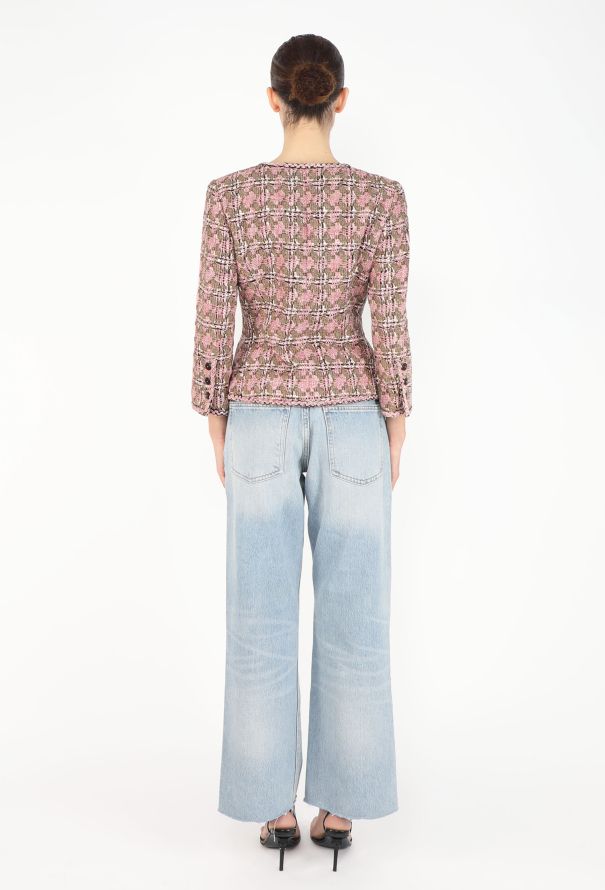 Chanel 2003 Tweed Braided Trim Jacket - 8