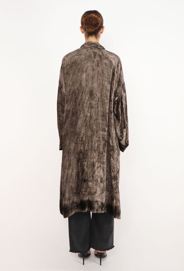 Issey Miyake Velvet Ombré Cardigan, 2003 - 5