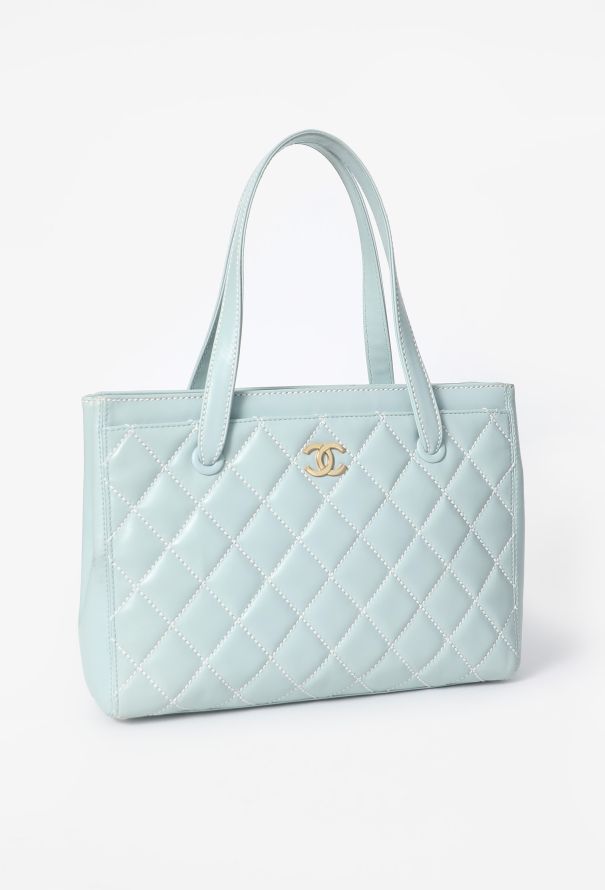 Chanel Vintage Medium Surpiqué Tote Bag - 2