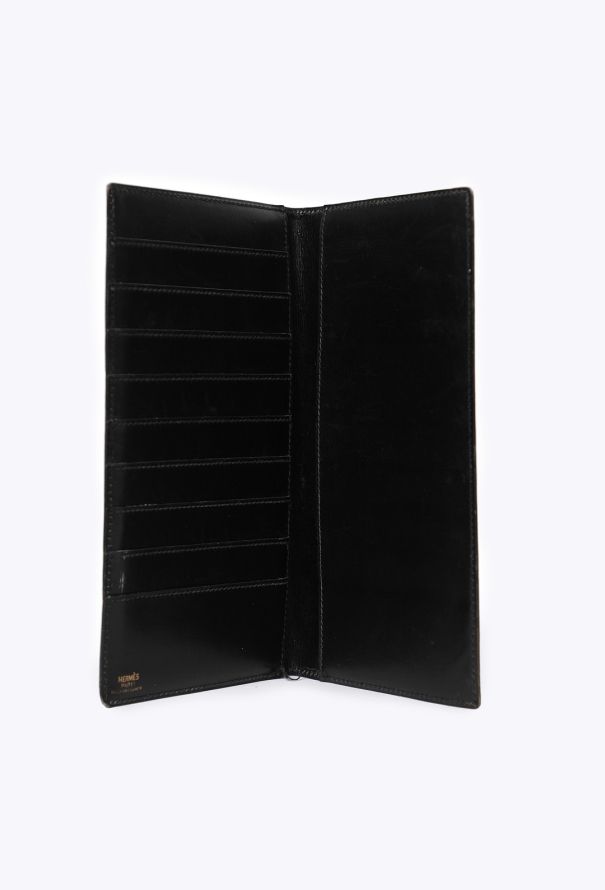 Hermès Vintage Box Leather Wallet - 3