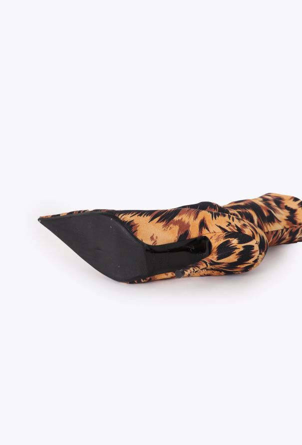 Balenciaga 2017 Leopard Knife Sock Boots - 5 Balenciaga 2017 Leopard Knife Sock Boots - 5