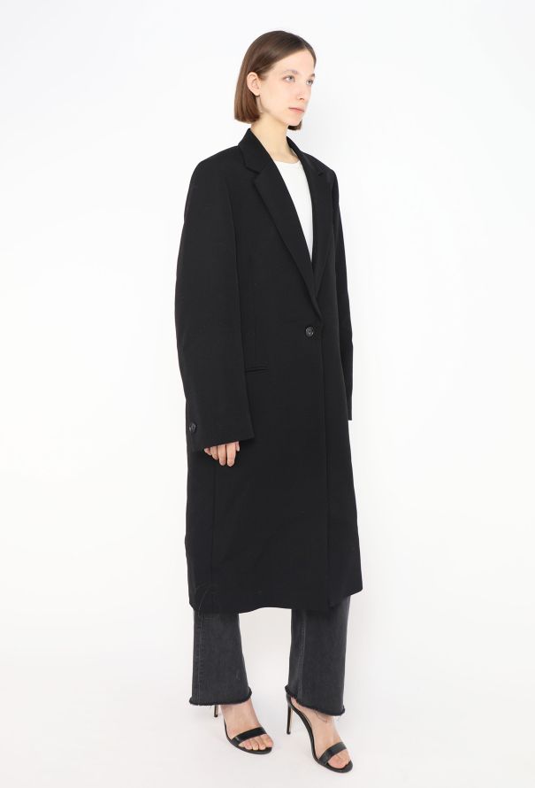 Toteme 2025 Grain de Poudre Tailored Coat - 4 Toteme 2025 Grain de Poudre Tailored Coat - 4