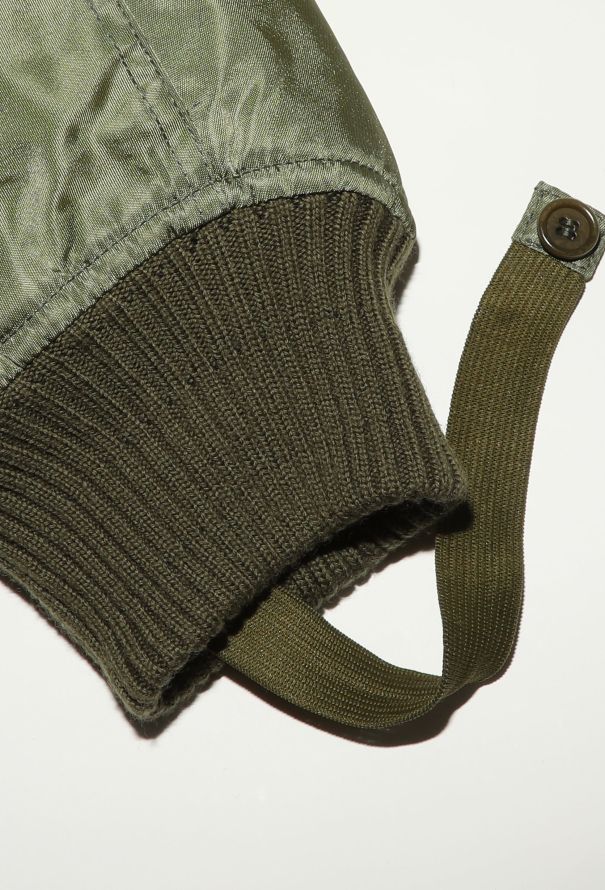 Helmut Lang F/W 2003 Fleece Bondage Bomber - 9