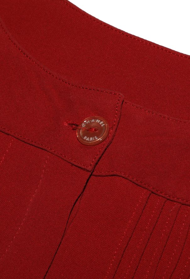 Chanel Bishop-Sleeve Silk Blouse - 6 Chanel Bishop-Sleeve Silk Blouse - 6