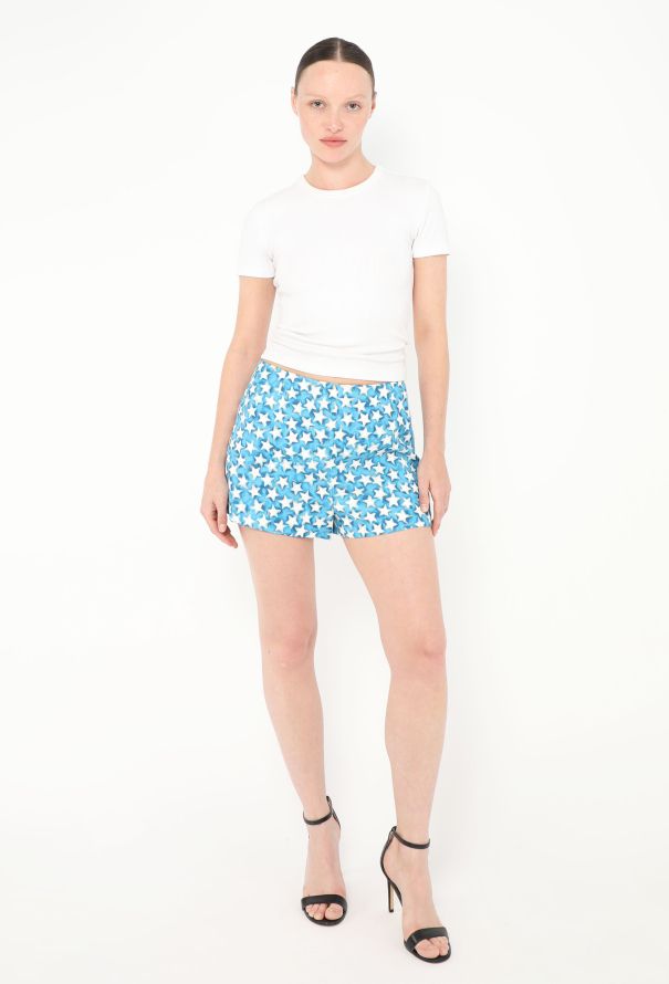 Valentino 2016 Crêpe Star Print Shorts - 1