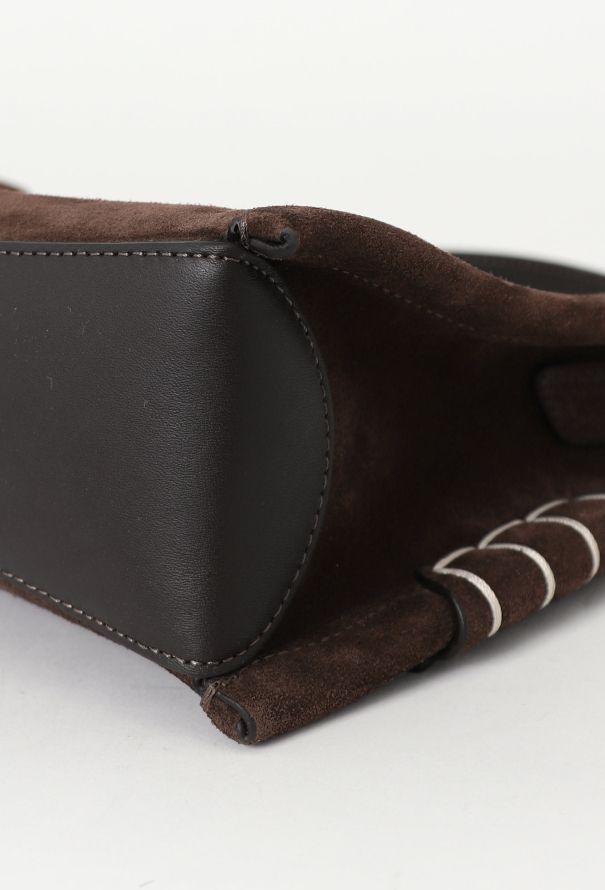 J.W. Anderson Suede Loafer Bag - 10