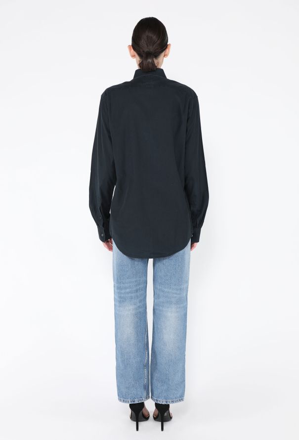 Hermès Vintage Classic Cotton Button Down - 5