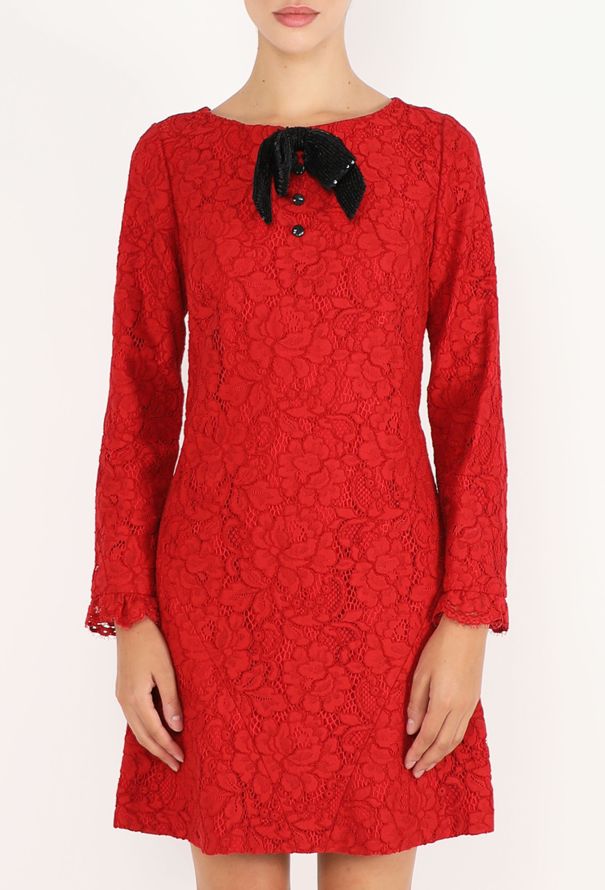 Saint Laurent Guipure Babydoll Dress, 2016 - 4