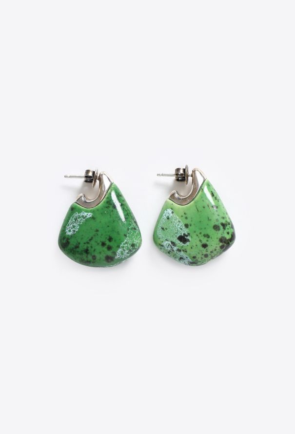 Bottega Veneta S/S 2024 Fin Volcanic Earrings - 1