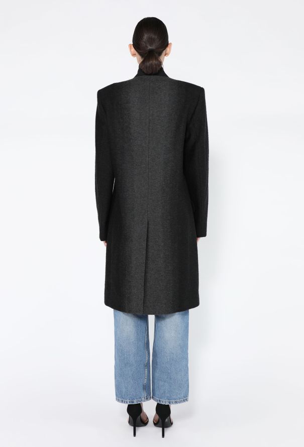 Maison Margiela 2012 Gradient Wool Coat - 6