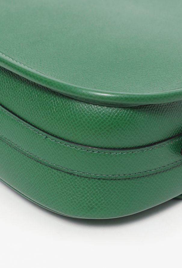 Hermès Vintage Green Bamboo Duffle Bag - 10