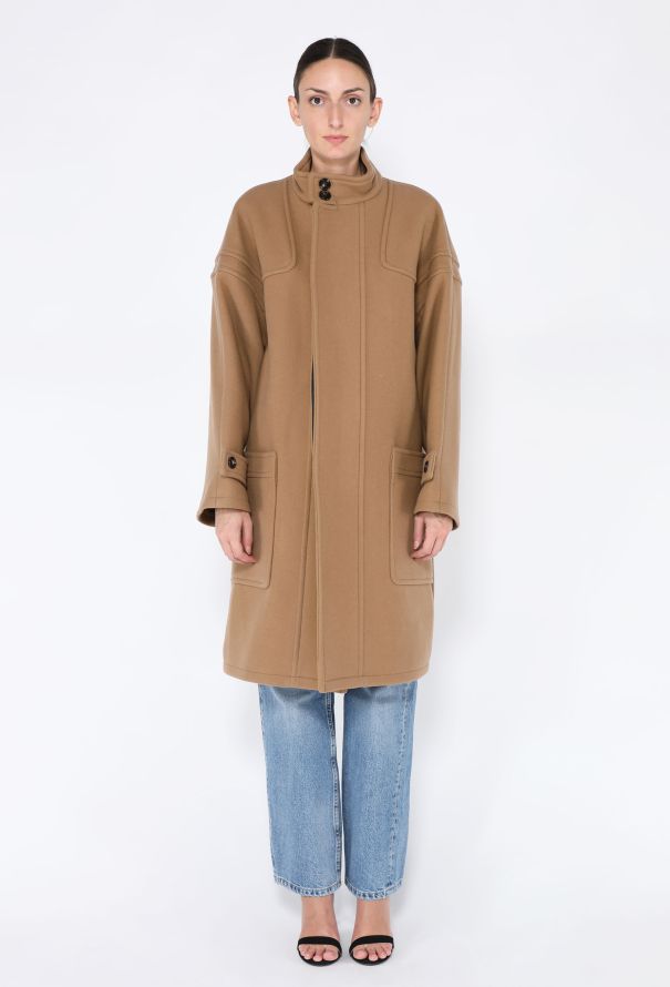 Céline F/W 2019 Wool Chesterfield Coat - 3