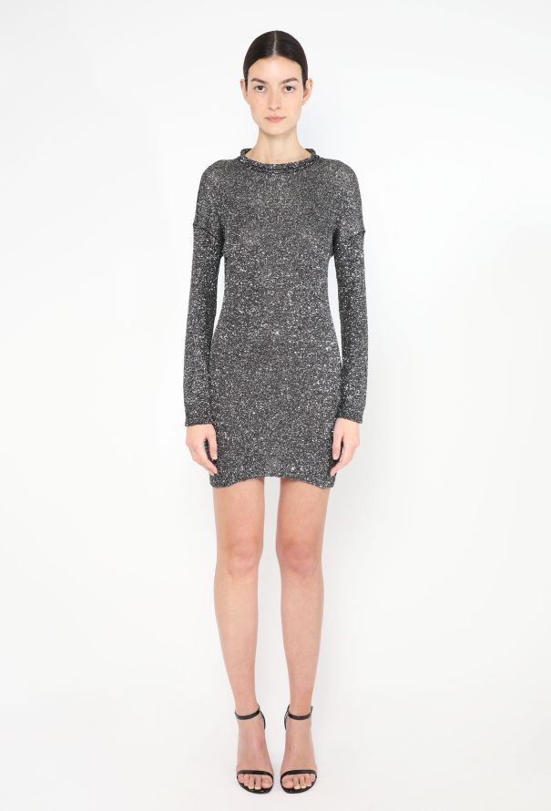 Saint Laurent 2018 Iridescent Sequin Dress - 1