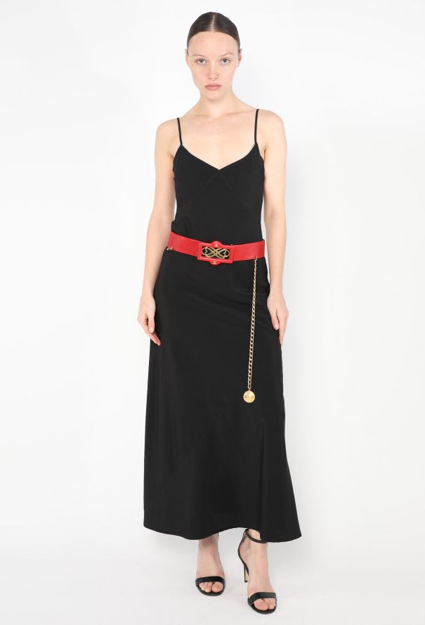 Chanel Rare F/W 1989 Chainlink Arabesque Belt - 3