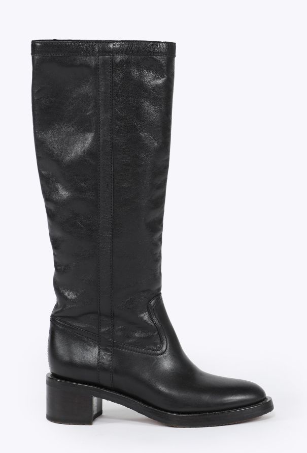 Céline 2020 Knee-High Leather Boots - 1