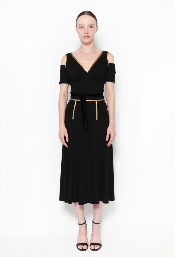 Prada 2006 Crêpe Skirt Ensemble - 1