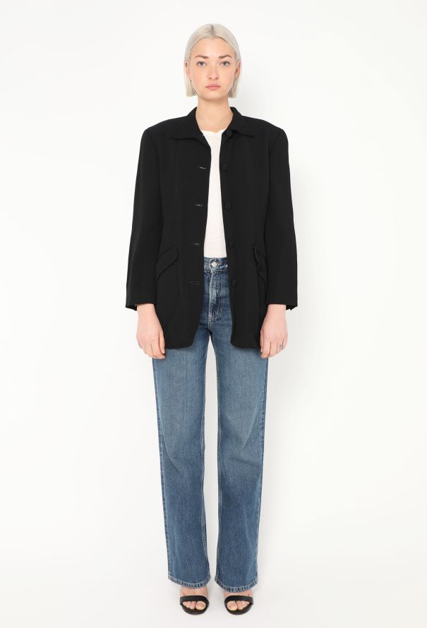 Romeo Gigli '90s Tailored Twill Blazer - 3 Romeo Gigli '90s Tailored Twill Blazer - 3