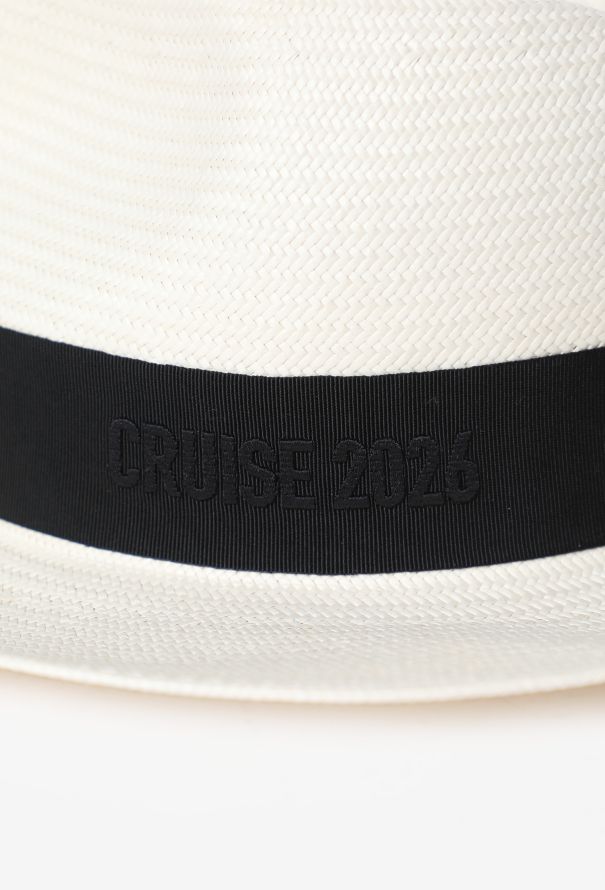 Dior Resort 2026 Raffia Panama Hat - 7