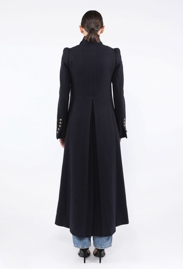 Chloé Military Maxi Wool Coat, F/W 2015 - 6