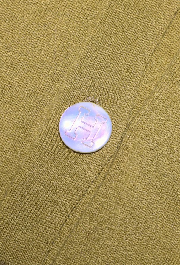 Hermès Shawl Collar Knit Cardigan - 6