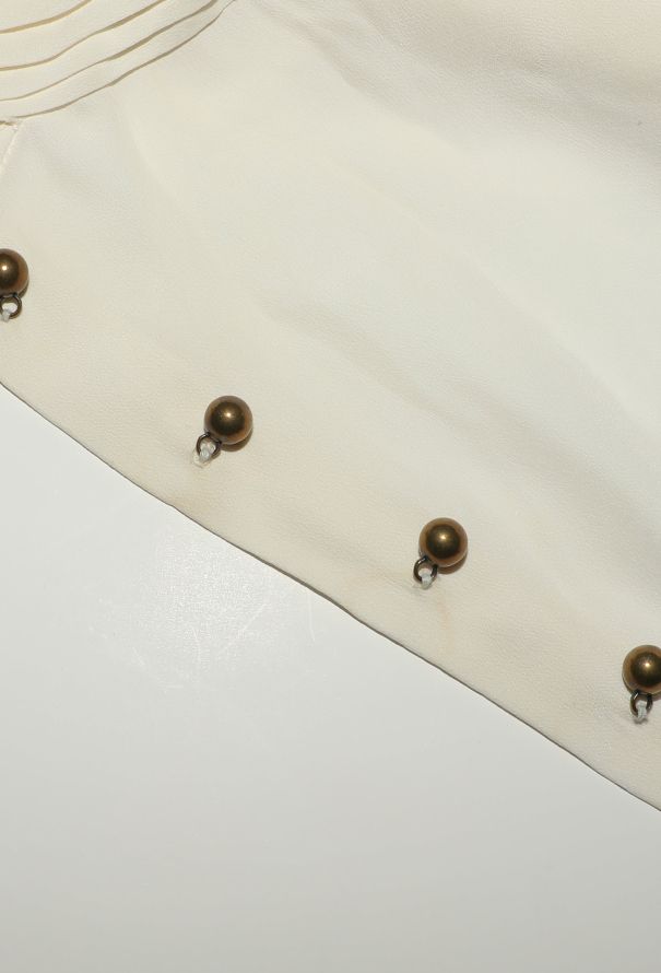 Chloé 2010 Pleated Crêpe Blouse - 8 Chloé 2010 Pleated Crêpe Blouse - 8