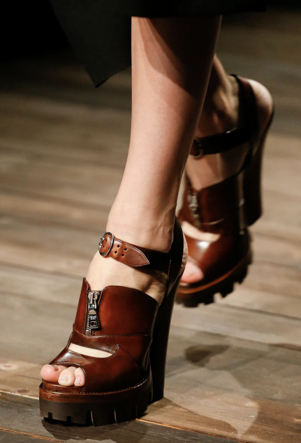 Prada Leather Track Sole Pumps, F/W 2013 - 2