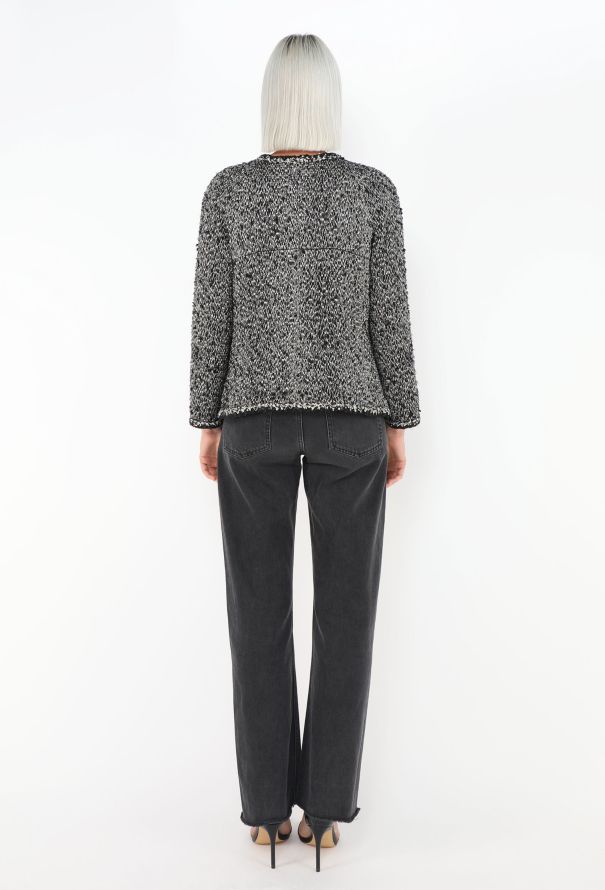 Chanel 2011 Braided Trim Tweed Jacket - 5