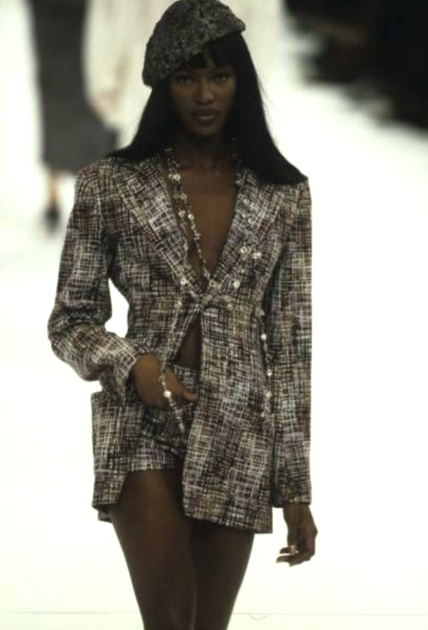 RARE S/S 1998 Tweed Bodycon Jacket | Authentic & Vintage | ReSee