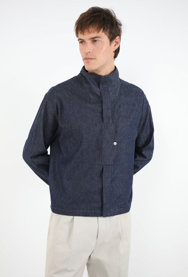 Hermès Denim Windbreaker Jacket - 1