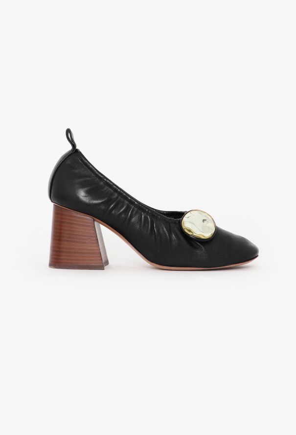 Céline S/S 2015 Embellished Glove Heels - 1