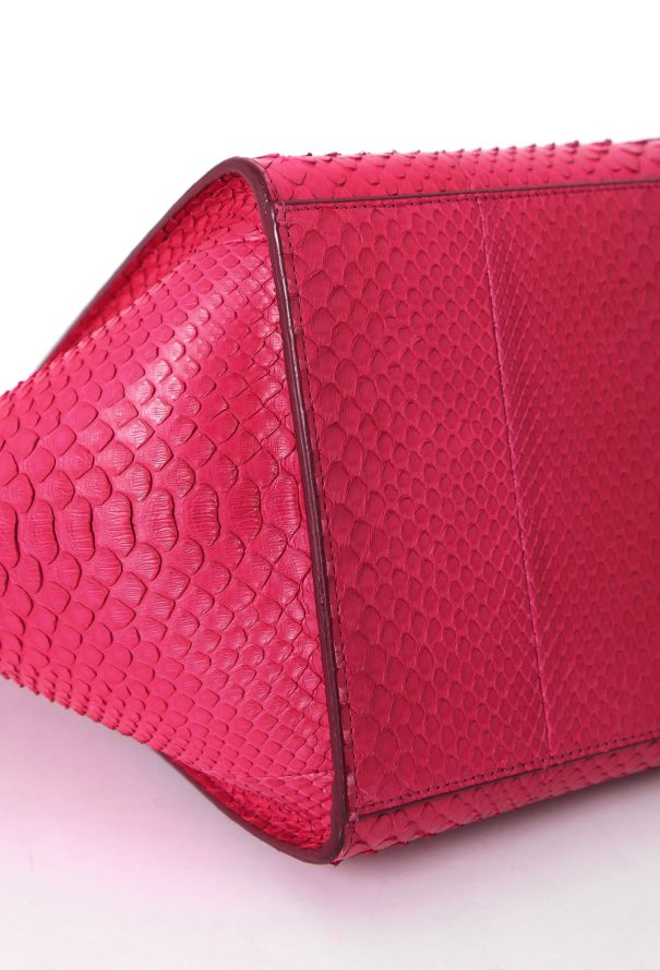 Céline Fuchsia Python Trapeze Bag - 10 Céline Fuchsia Python Trapeze Bag - 10