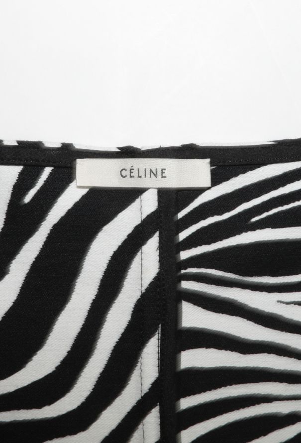 Céline Zebra Print Wrap Skirt, 2016 - 6