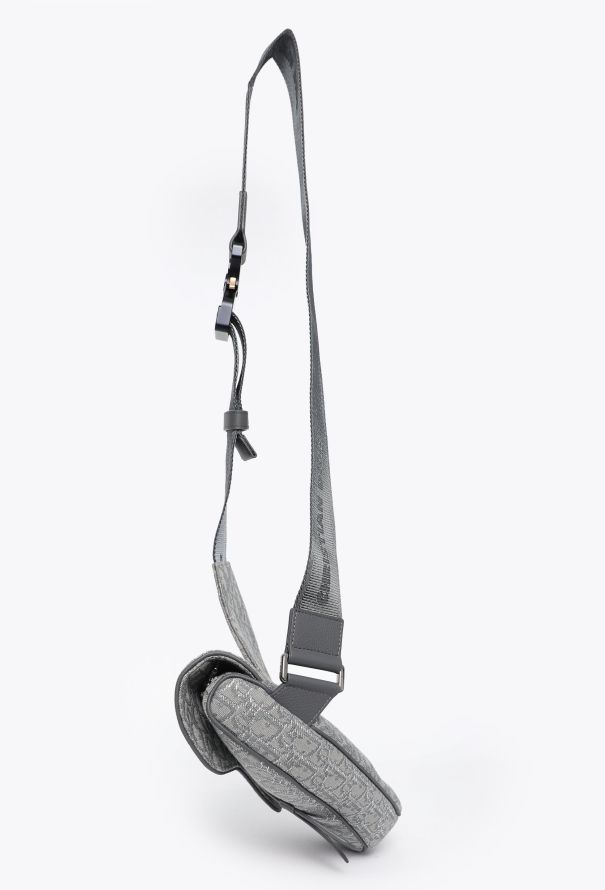 Dior 2021 Men's Resort Oblique Saddle Bag - 5
