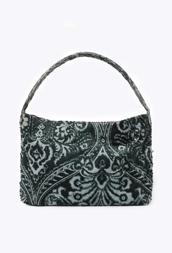 Dolce & Gabbana Embroidered Velvet Shoulder Bag, F/W 1998 - 5