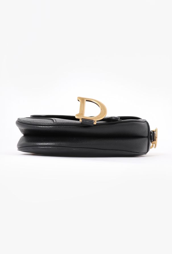 Dior Black Mini Saddle Bag - 6 Dior Black Mini Saddle Bag - 6