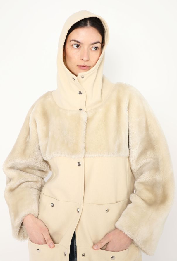 '90s Hooded Shearling Parka - 4 '90s Hooded Shearling Parka - 4
