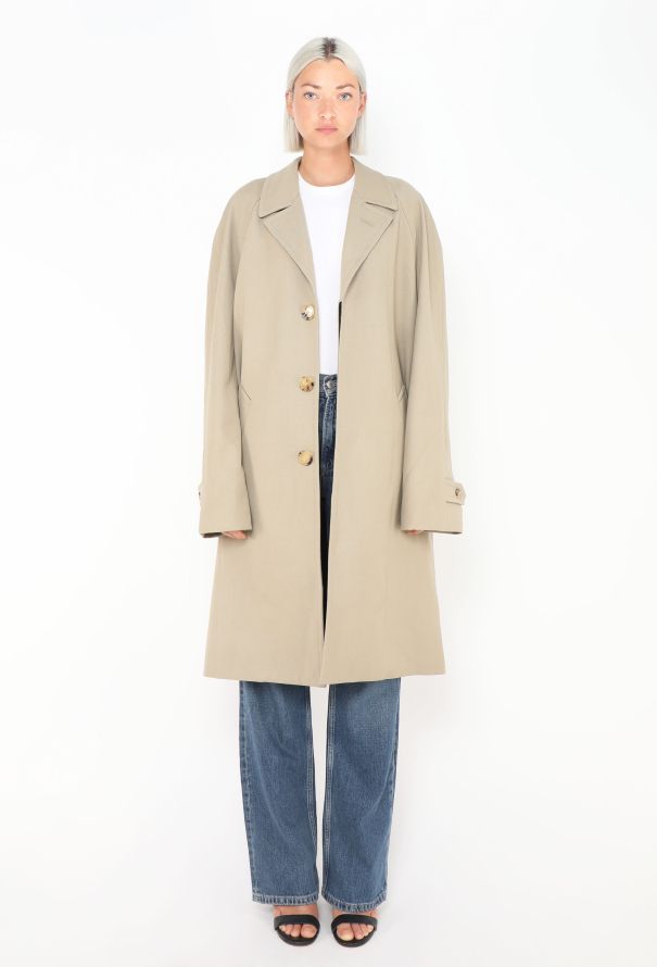 Céline Classic Twill Coat - 1