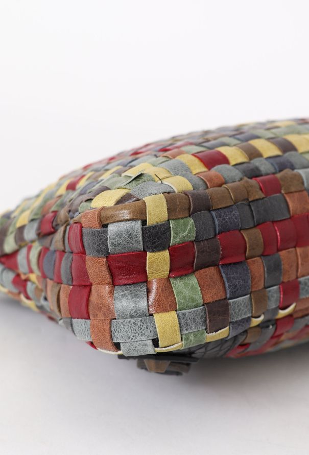 Balenciaga Lattice Woven Le City Bag - 11