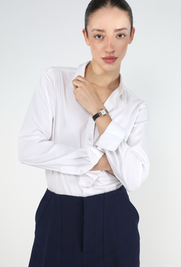 Cartier Ultra Rare 1988 Sonate Sapphires & Diamonds Watch - 4