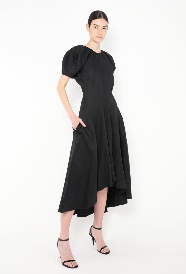 Céline 2017 Asymmetrical Linen Dress - 4