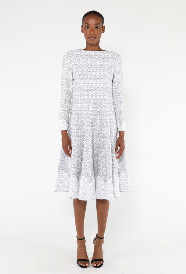 Alaïa S/S 2016 Graphic Skater Dress - 3