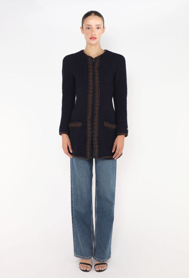 Chanel RARE F/W 1997 Bouclé Braided Jacket - 3