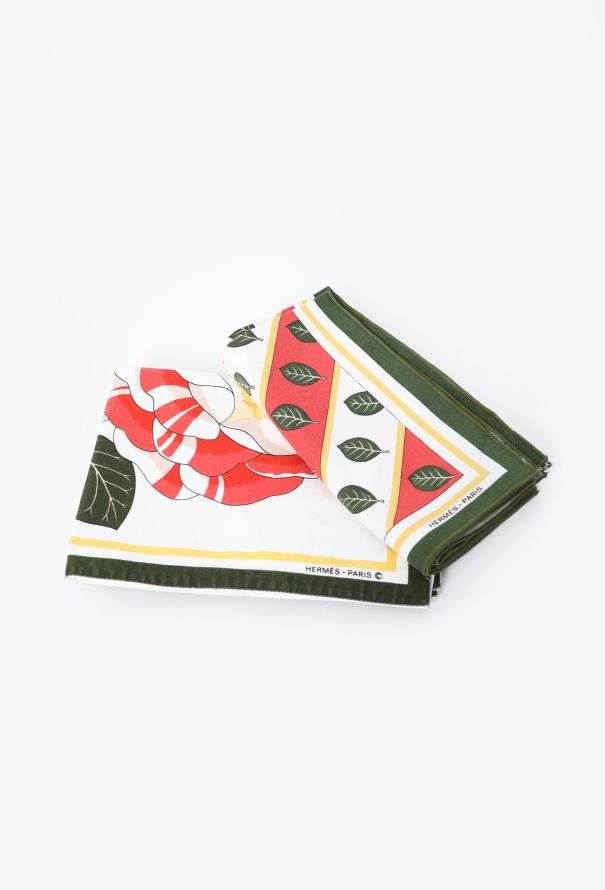 Hermès Vintage Floral Placemats Set of 6 - 3