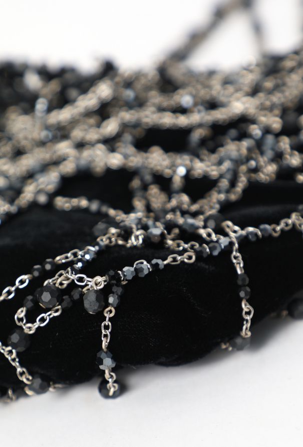 2000s Swarovski Couture Beaded Purse - 7