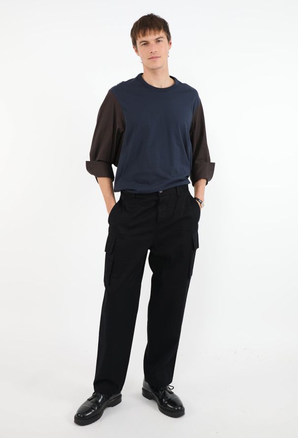 Dries Van Noten 2024 Contrast-Sleeve T-Shirt - 1